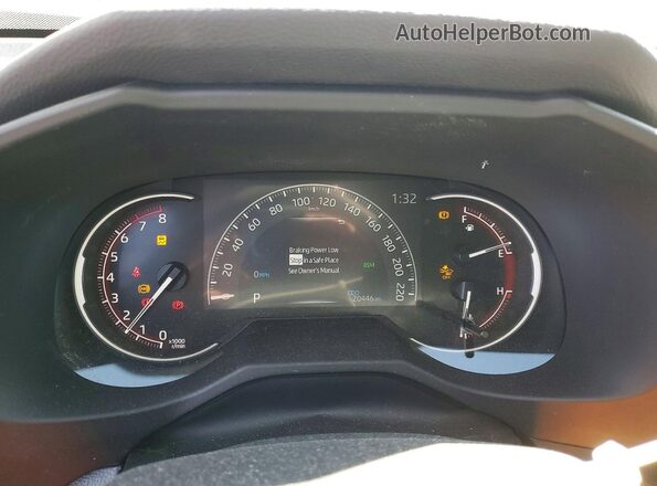 2T3R1RFV2RC476126 2024 TOYOTA RAV4 Silver Սարքավորումների վահանակի տեսք