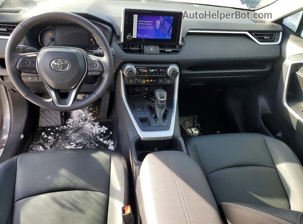 2T3R1RFV3RC439991 2024 TOYOTA RAV4 Charcoal Առջևի վահանակի տեսք