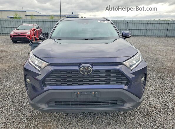 2T3R1RFV4MW169273 2021 TOYOTA RAV4 Blue Դիմացի տեսք