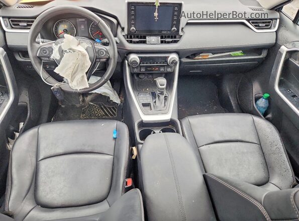 2T3R1RFV4MW202045 2021 TOYOTA RAV4 Blue Առջևի վահանակի տեսք