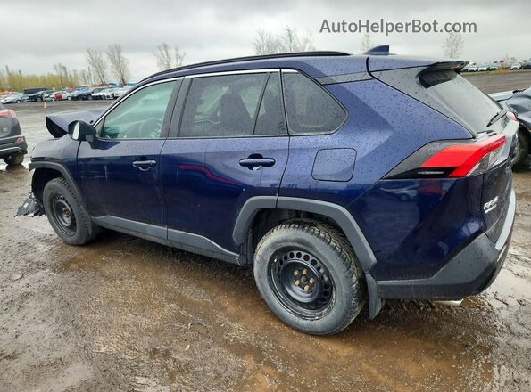 2T3R1RFV4MW202045 2021 TOYOTA RAV4 Blue Հետևի ձախ