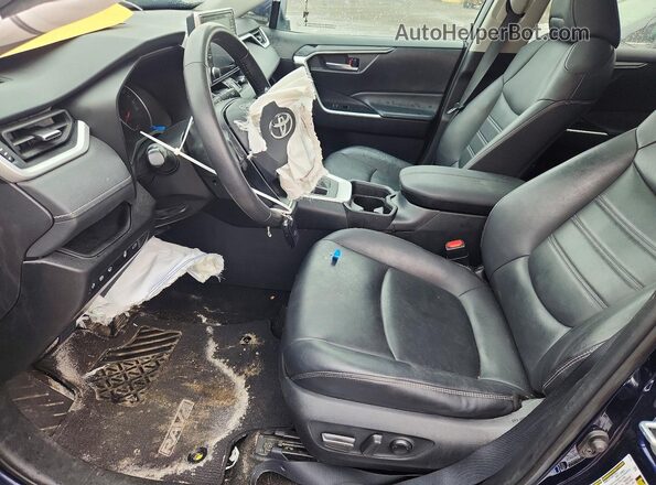 2T3R1RFV4MW202045 2021 TOYOTA RAV4 Blue Սալոնի դիմացի տեսք
