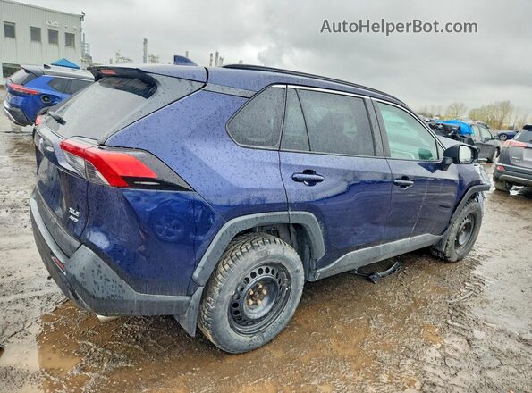 2T3R1RFV4MW202045 2021 TOYOTA RAV4 Blue Հետևի աջ
