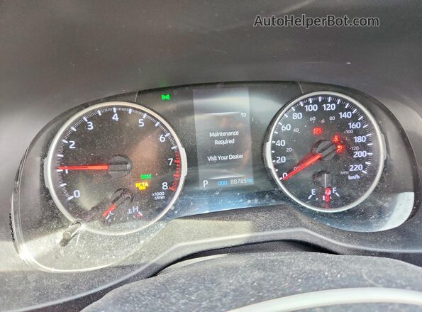 2T3R1RFV7MC162545 2021 TOYOTA RAV4 Gray 