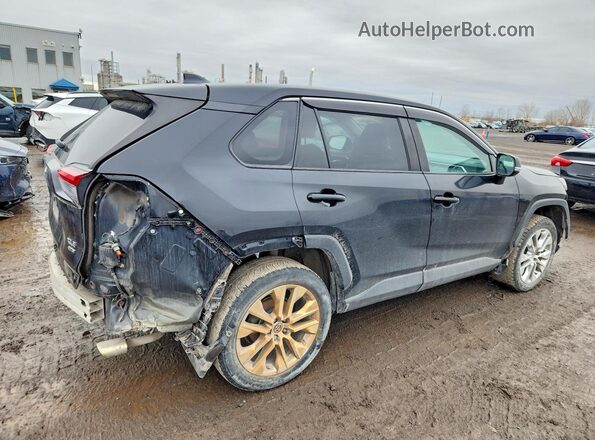 2T3R1RFV8MC145849 2021 TOYOTA RAV4 Black Задня права чверть