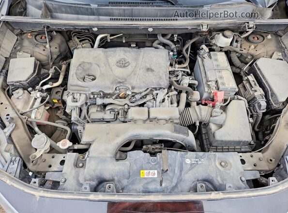 2T3R1RFV8MC145849 2021 TOYOTA RAV4 Black Вид задньої частини салону