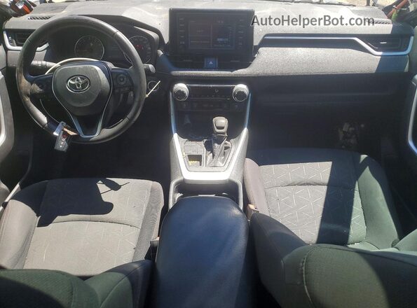 2T3R1RFV9MC202365 2021 TOYOTA RAV4 Gray Вид панелі приладів