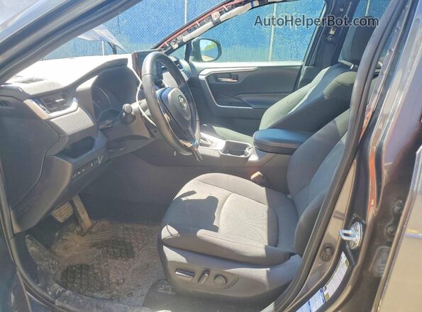 2T3R1RFV9MC202365 2021 TOYOTA RAV4 Gray Вид салону спереду