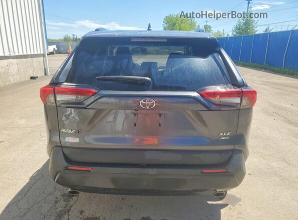 2T3R1RFV9MC202365 2021 TOYOTA RAV4 Gray Вид ззаду