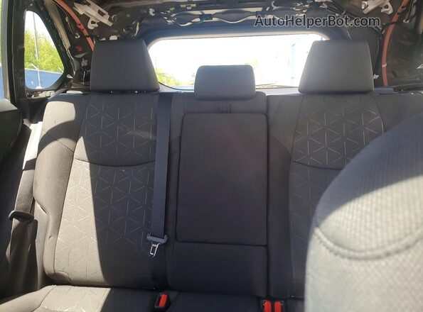 2T3R1RFV9MC202365 2021 TOYOTA RAV4 Gray Вид задніх сидінь