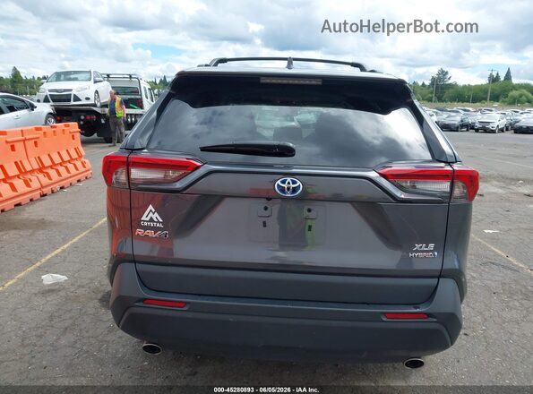 2T3R6RFV5MW015575 2021 TOYOTA RAV4 HYBRID Gray 