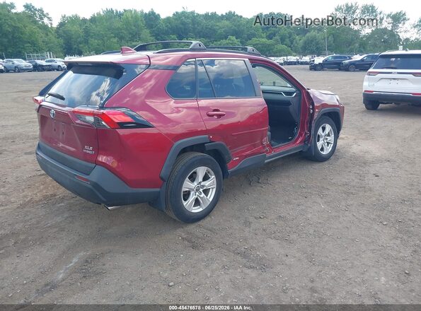 2T3R6RFVXMW016849 2021 TOYOTA RAV4 HYBRID Red Հետևի աջ