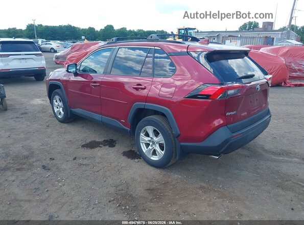 2T3R6RFVXMW016849 2021 TOYOTA RAV4 HYBRID Red Հետևի ձախ