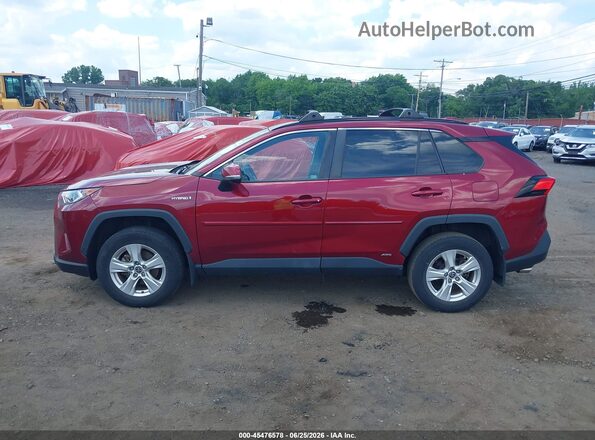 2T3R6RFVXMW016849 2021 TOYOTA RAV4 HYBRID Red Սալոնի 360 աստիճան տեսք