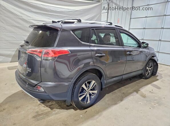 2T3RFREV0GW464054 2016 TOYOTA RAV4 Gray Задня права чверть