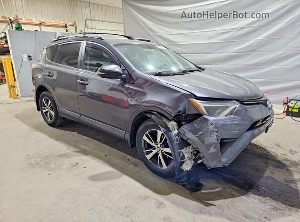 2T3RFREV0GW464054 2016 TOYOTA RAV4 Gray Передня права чверть