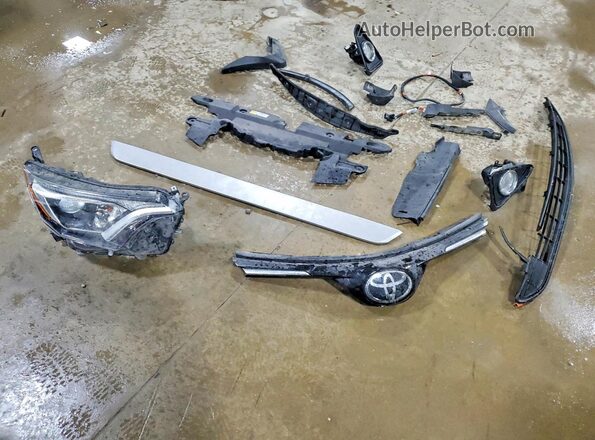 2T3RFREV0HW563703 2017 TOYOTA RAV4 Серебряный Вид наклейки с VIN-кодом