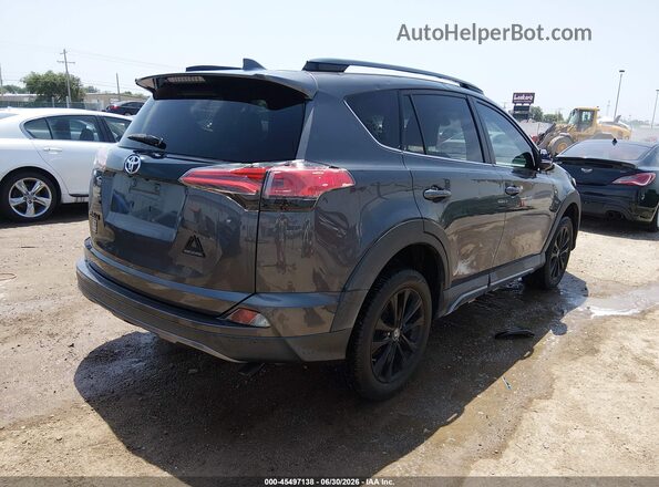 2T3RFREV0JW710317 2018 TOYOTA RAV4 Gray Tył prawy