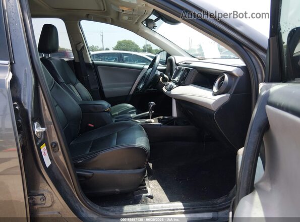 2T3RFREV0JW710317 2018 TOYOTA RAV4 Gray Widok wnętrza z przodu