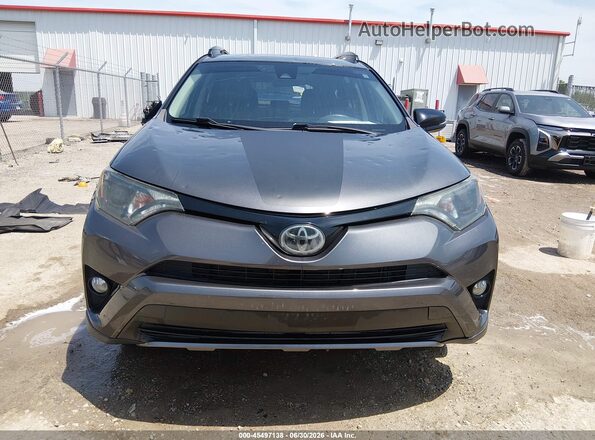 2T3RFREV0JW710317 2018 TOYOTA RAV4 Gray Widok zestawu wskaźników