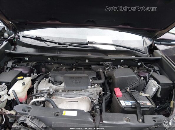 2T3RFREV0JW825371 2018 TOYOTA RAV4 Purple Вид ззаду
