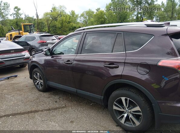 2T3RFREV0JW825371 2018 TOYOTA RAV4 Purple Панорамний вид салону 360°