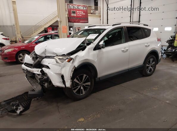 2T3RFREV1GW442550 2016 TOYOTA RAV4 Белый Передняя левая четверть