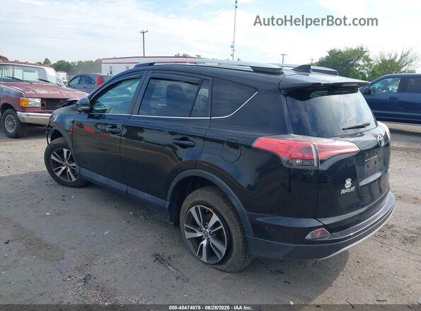 2T3RFREV1GW455315 2016 TOYOTA RAV4 Черный Задняя левая четверть
