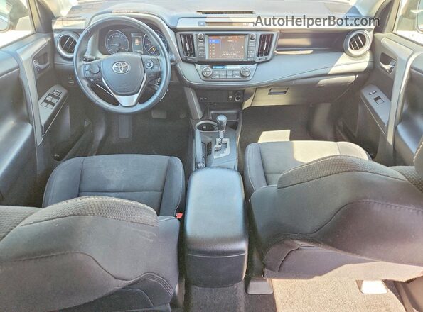 2T3RFREV1HW577075 2017 TOYOTA RAV4 Purple Dashboard view