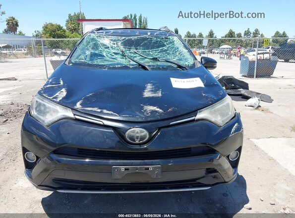 2T3RFREV1HW584222 2017 TOYOTA RAV4 Black Սարքավորումների վահանակի տեսք
