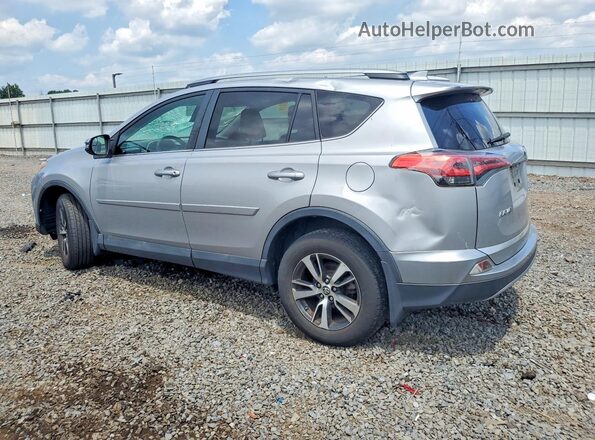 2T3RFREV1HW615193 2017 TOYOTA RAV4 Silver Rear left