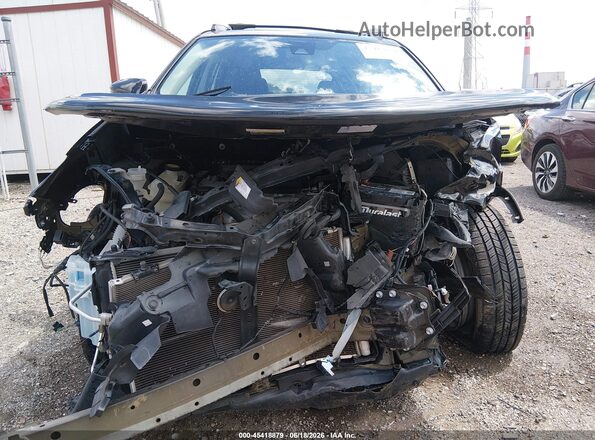 2T3RFREV1HW639056 2017 TOYOTA RAV4 Black Սարքավորումների վահանակի տեսք