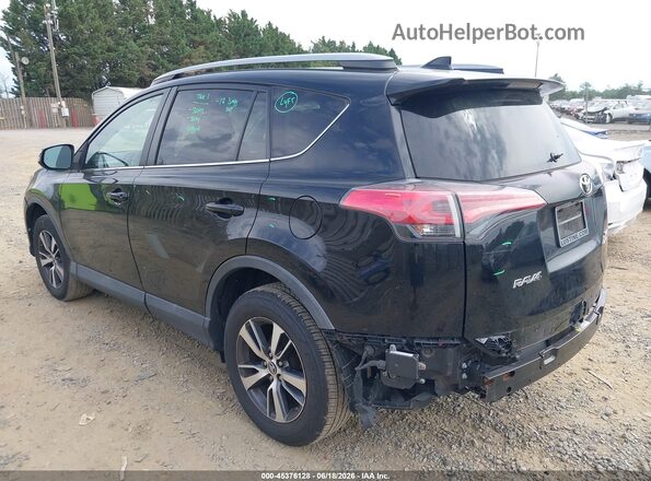 2T3RFREV1JW731869 2018 TOYOTA RAV4 Черный Задняя левая четверть