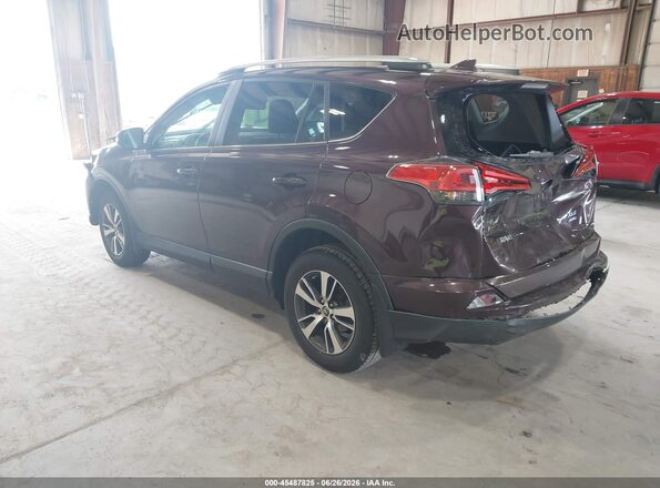 2T3RFREV1JW781073 2018 TOYOTA RAV4 Purple Задня ліва чверть