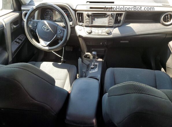 2T3RFREV1JW815111 2018 TOYOTA RAV4 Blue Вид панелі приладів