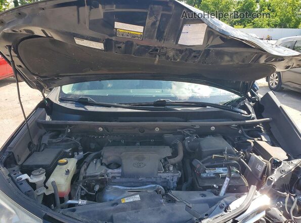 2T3RFREV2HW633587 2017 TOYOTA RAV4 Black Vista del compartimento del motor