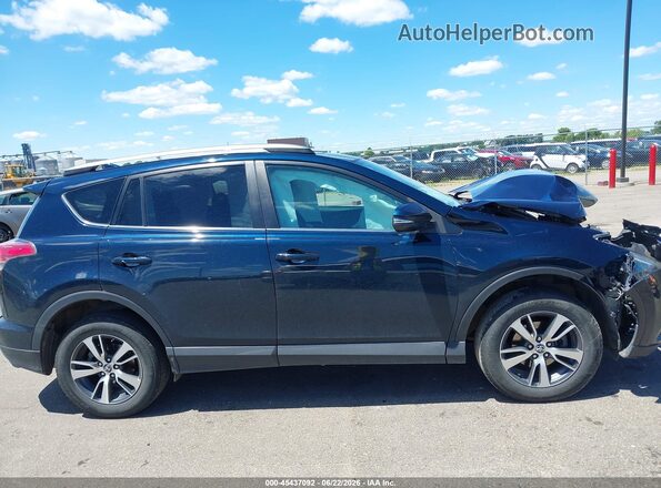 2T3RFREV2HW648395 2017 TOYOTA RAV4 Blue Widok wnętrza 360 stopni