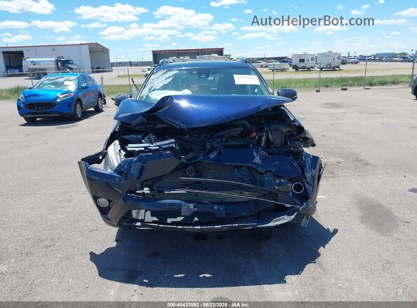 2T3RFREV2HW648395 2017 TOYOTA RAV4 Blue Widok z przodu