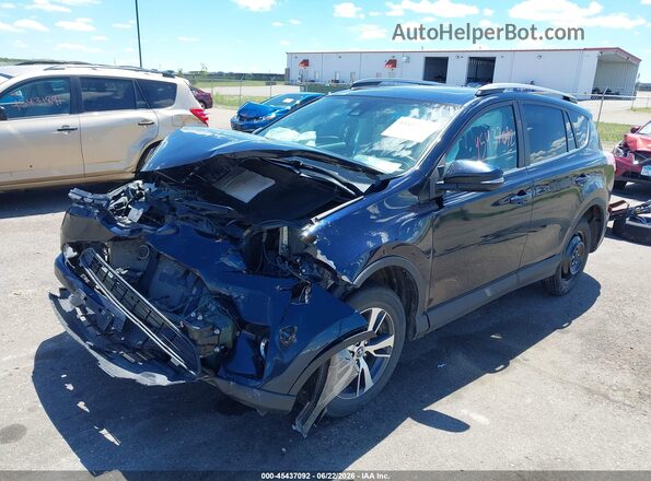 2T3RFREV2HW648395 2017 TOYOTA RAV4 Blue Przód lewy