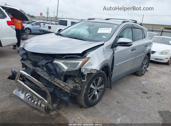 2T3RFREV2HW654312 2017 TOYOTA RAV4 Silver Front left