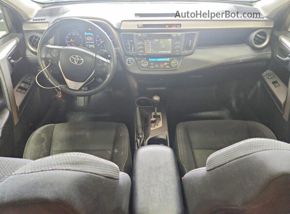 2T3RFREV2HW692879 2017 TOYOTA RAV4 Black Առջևի վահանակի տեսք