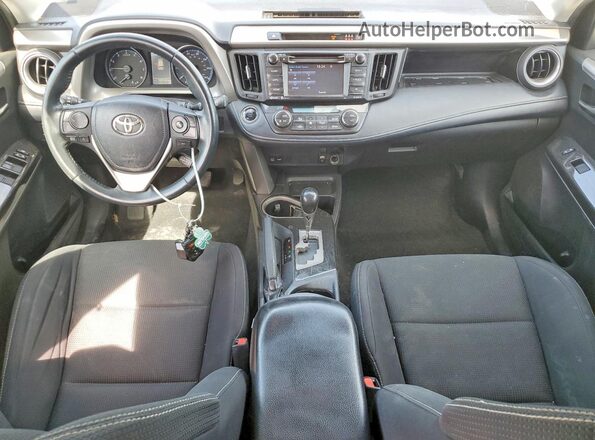 2T3RFREV2JW697862 2018 TOYOTA RAV4 Черный Вид панели приборов