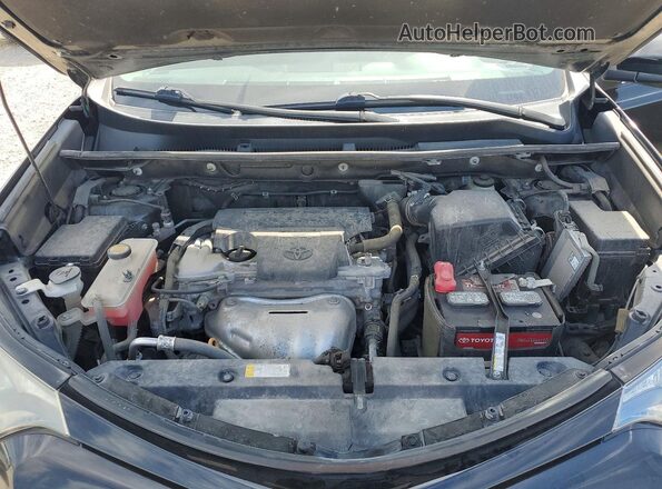 2T3RFREV2JW697862 2018 TOYOTA RAV4 Черный Вид подкапотного пространства