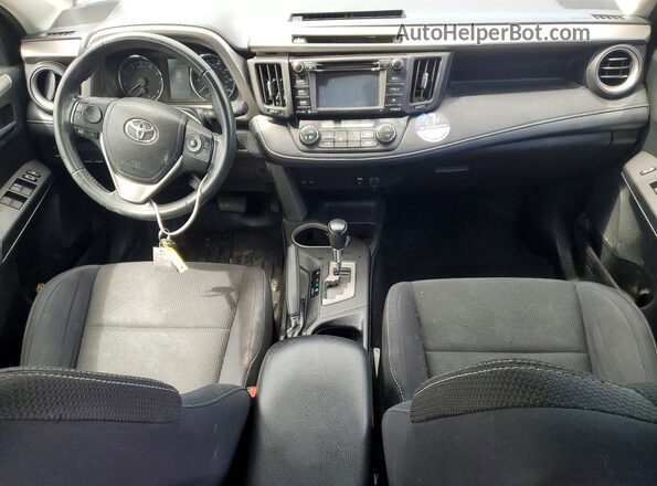 2T3RFREV3GW469538 2016 TOYOTA RAV4 Темно-бордовый Вид панели приборов