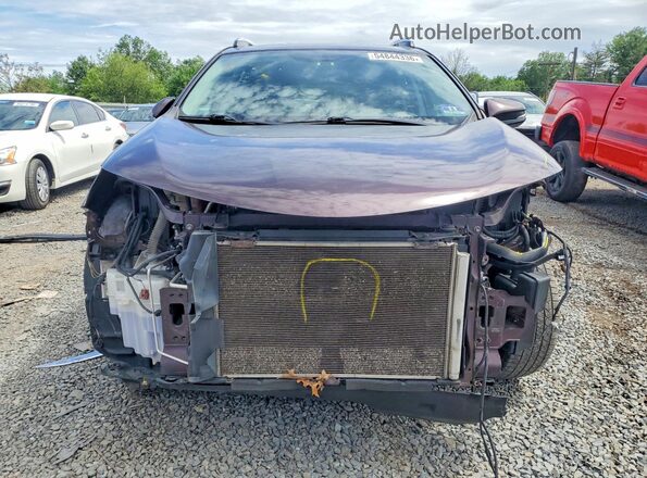 2T3RFREV3GW469538 2016 TOYOTA RAV4 Темно-бордовый Вид спереди