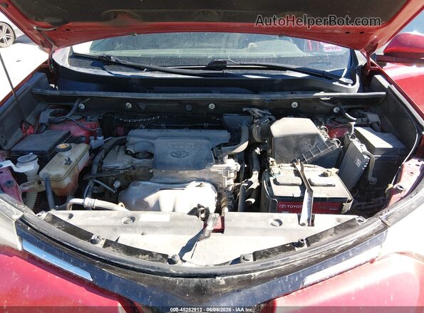 2T3RFREV3HW587932 2017 TOYOTA RAV4 Red Rear view