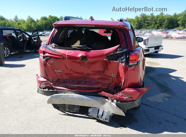 2T3RFREV3HW587932 2017 TOYOTA RAV4 Red Front view