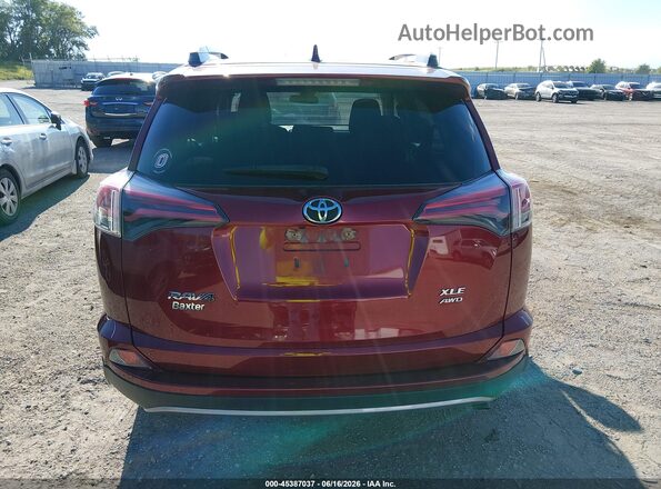 2T3RFREV3JW715737 2018 TOYOTA RAV4 Red 