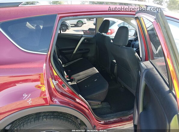 2T3RFREV3JW715737 2018 TOYOTA RAV4 Red Вид наклейки з VIN-кодом