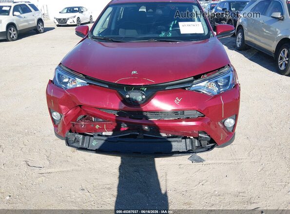 2T3RFREV3JW715737 2018 TOYOTA RAV4 Red 